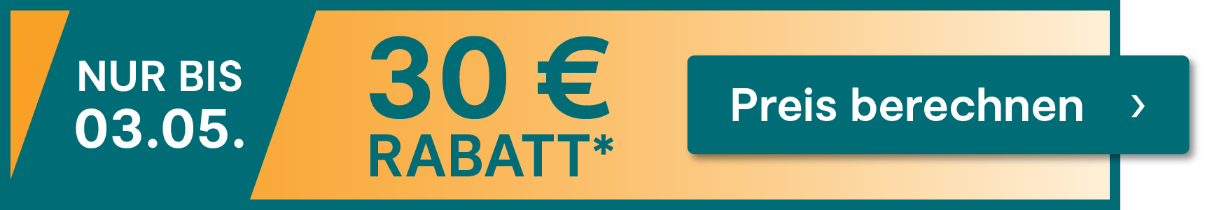 Nur noch bis zum 03.05.2026 beim Abschluss 30 € Rabatt sichern. Jetzt hier klicken.